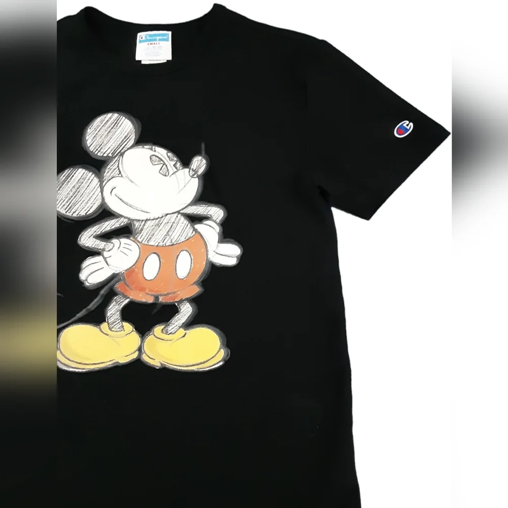 Champion X Disney T-Shirt Size Small Mens or Womens Mickey Mouse - Picture 6 of 11